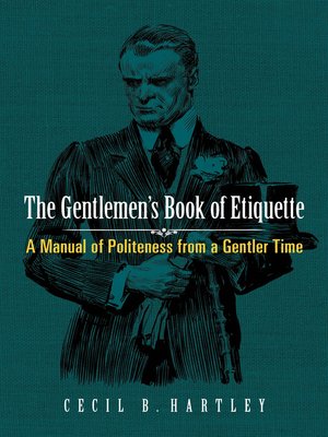 cover image of The Gentlemen's Book of Etiquette